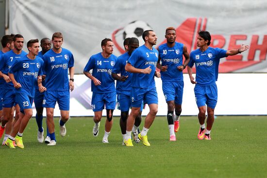 FC Hapoel Ironi Kiryat Shmona holds training session