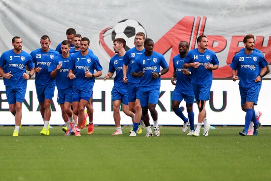 FC Hapoel Ironi Kiryat Shmona holds training session
