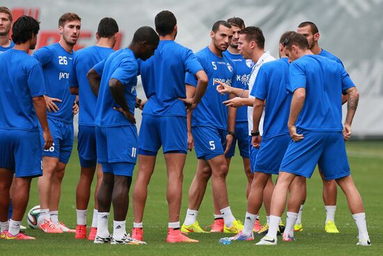 FC Hapoel Ironi Kiryat Shmona holds training session