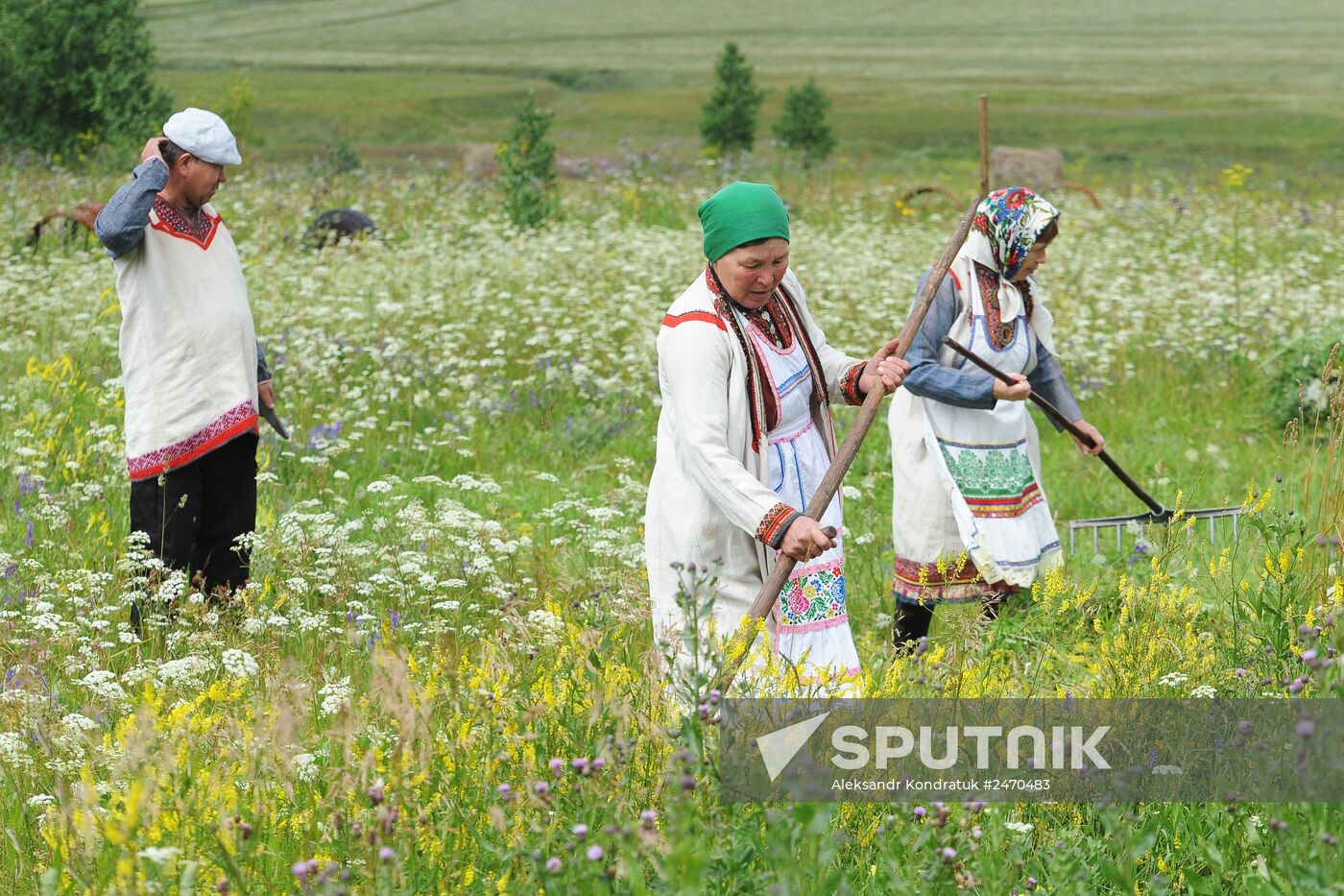 Life of Mari people in Malaya Tavra village