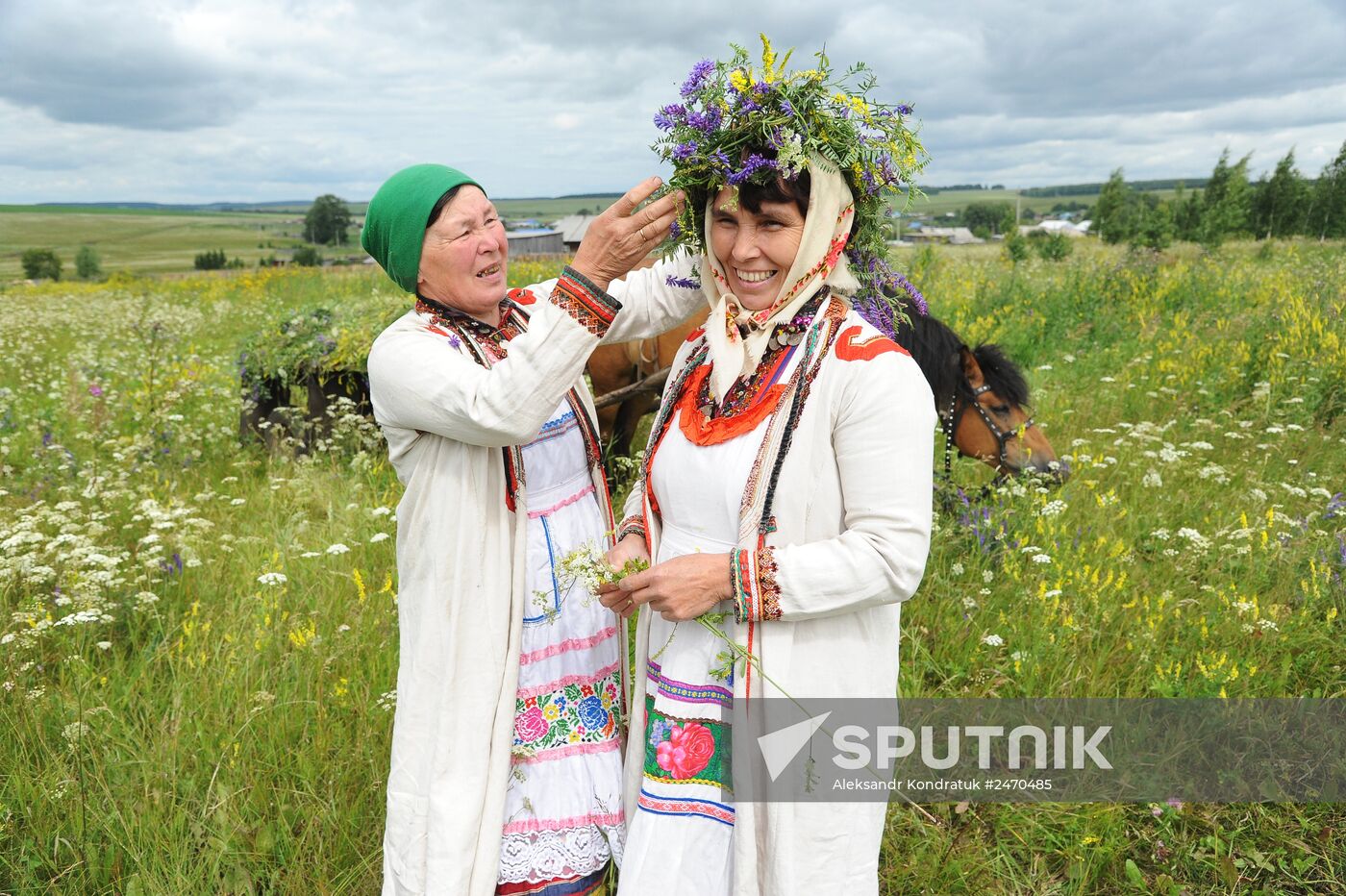 Life of Mari people in Malaya Tavra village