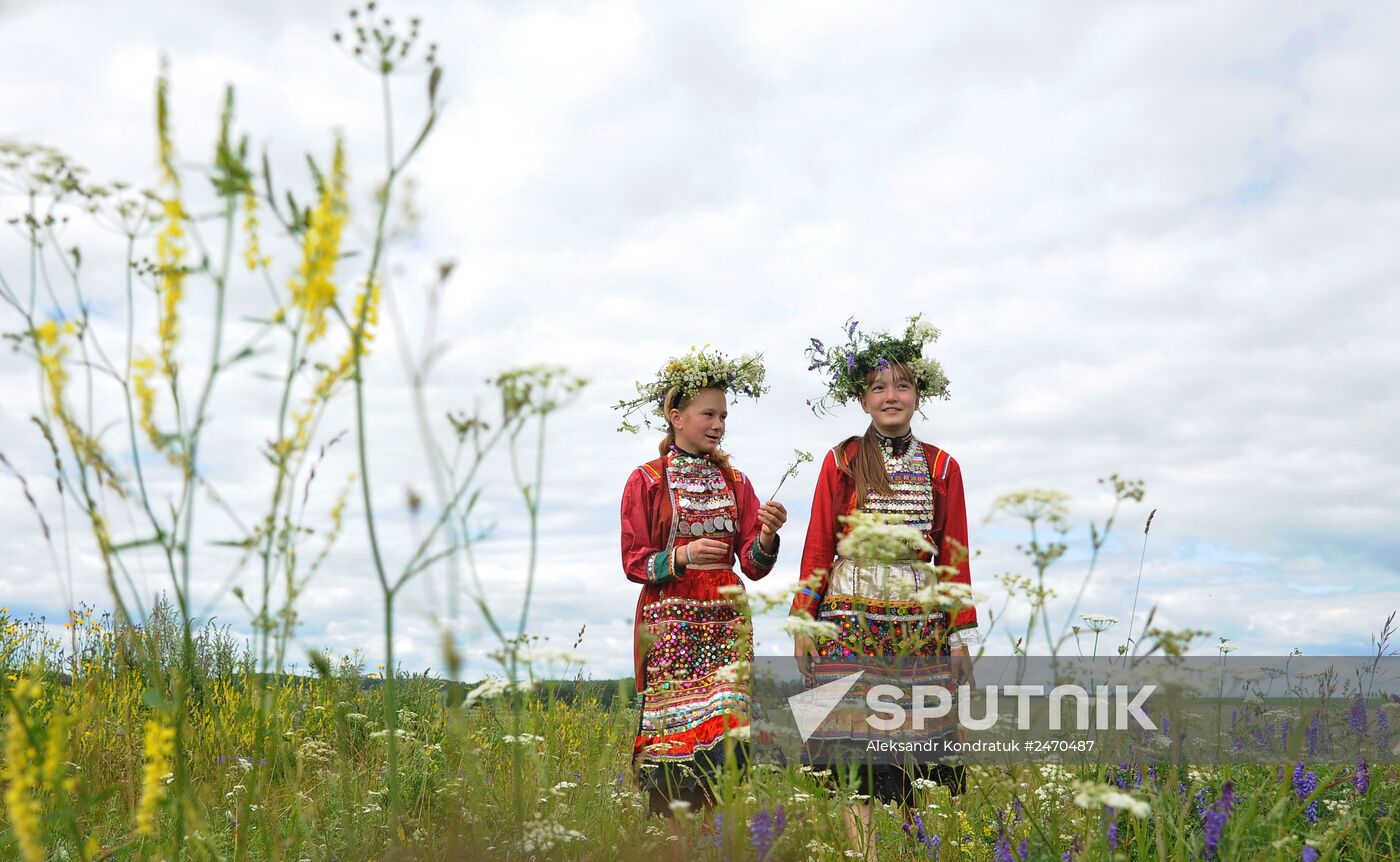 Life of Mari people in Malaya Tavra village