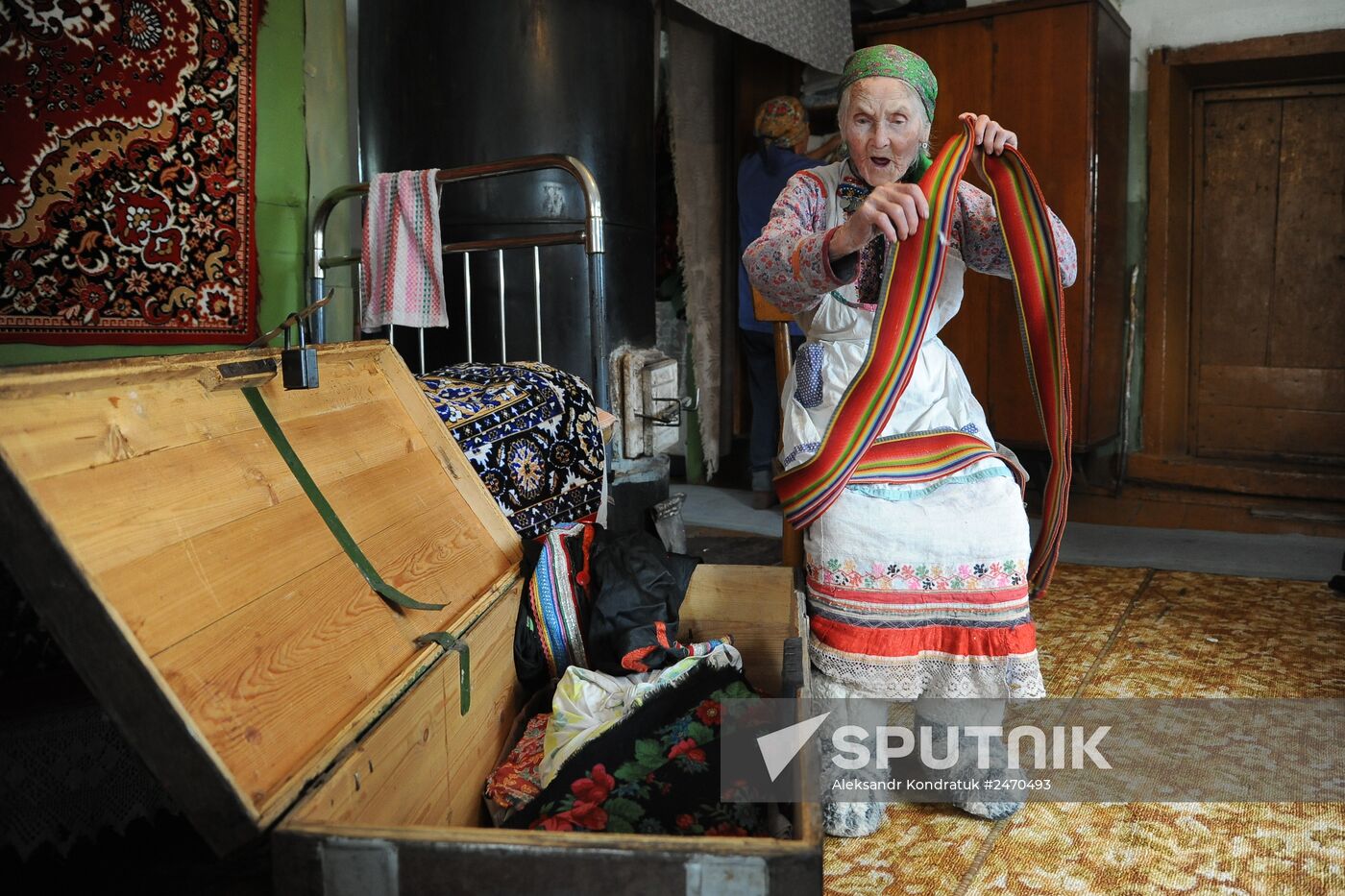 Life of Mari people in Malaya Tavra village