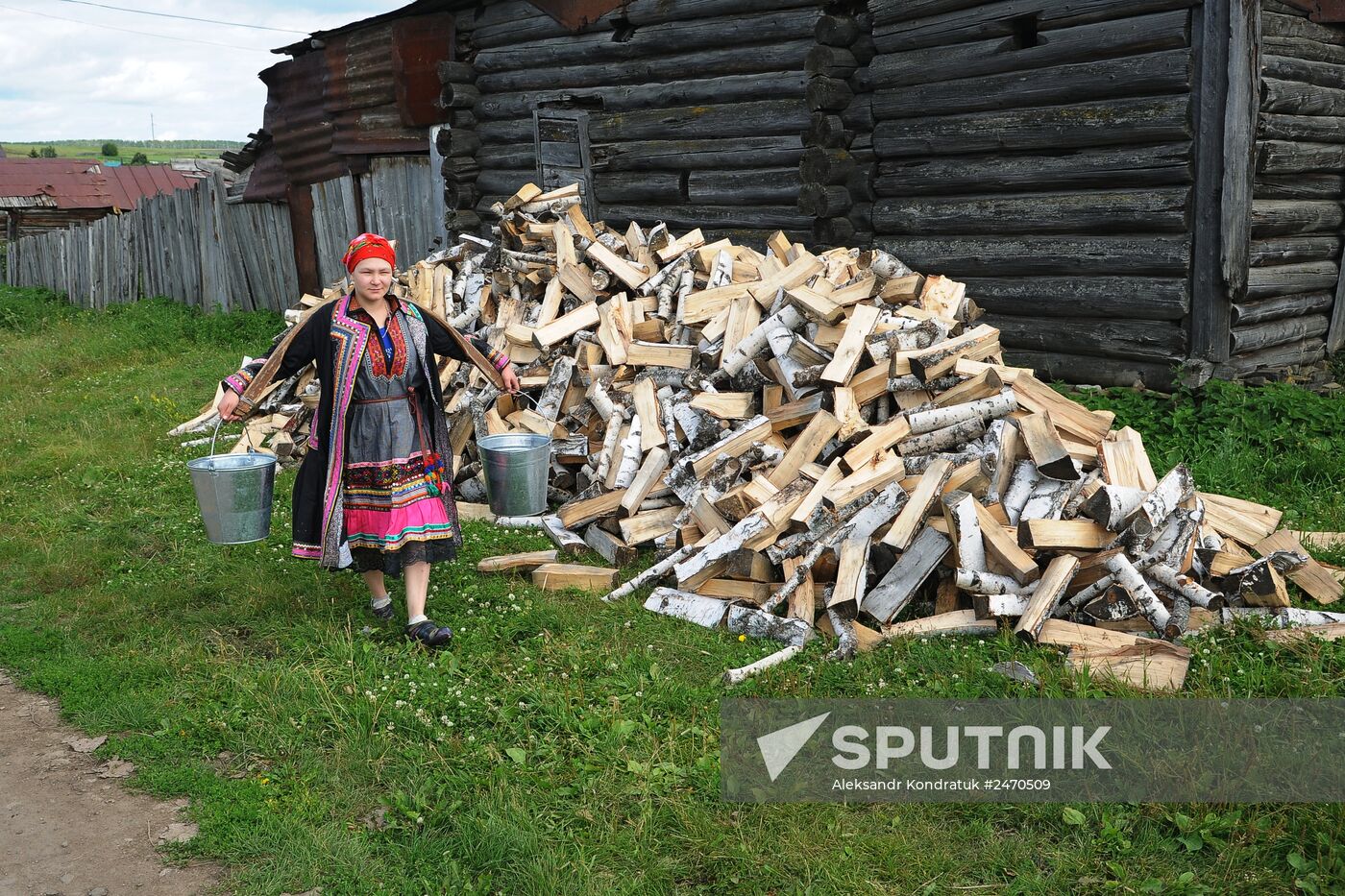 Life of Mari people in Malaya Tavra village