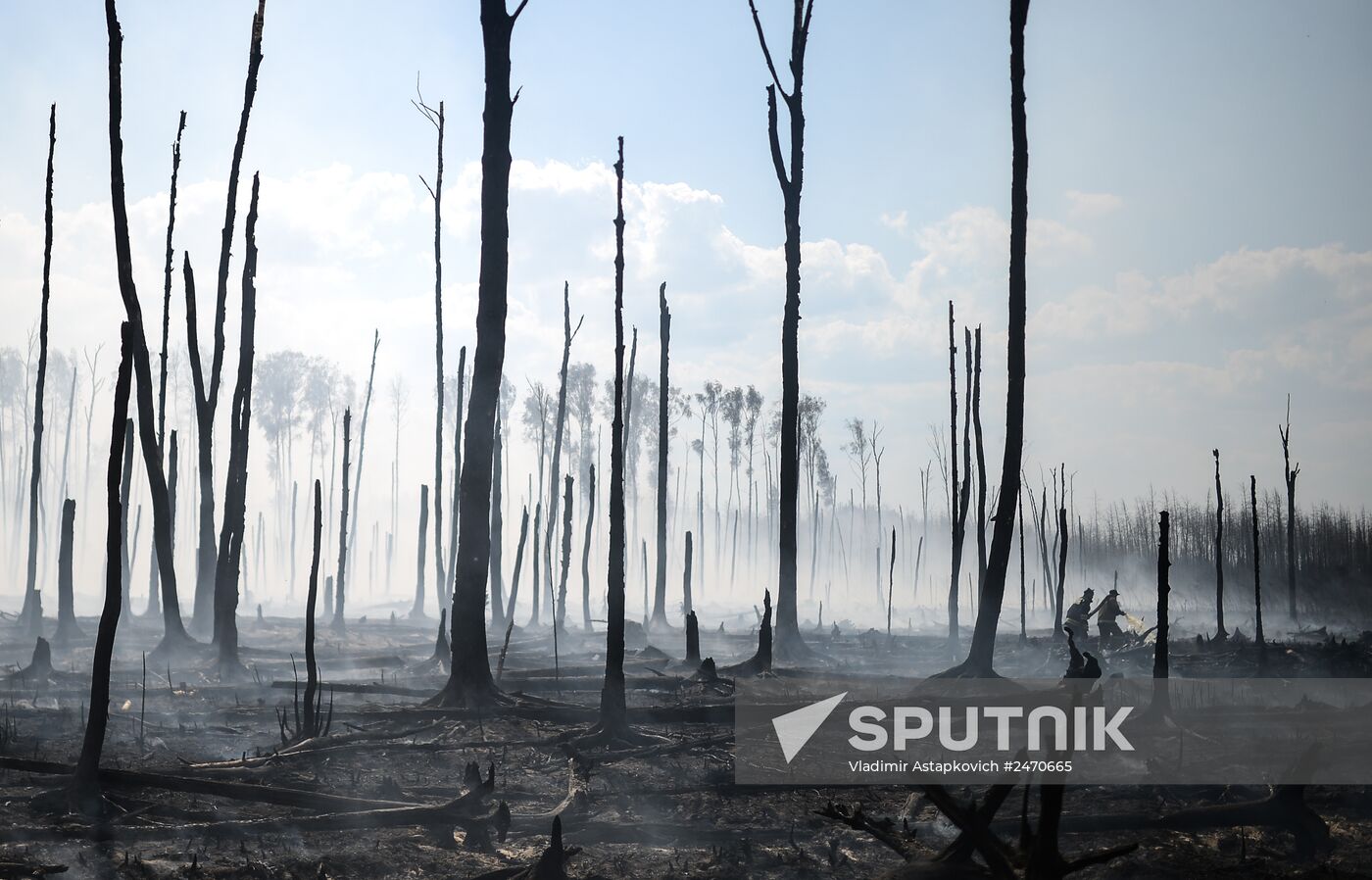 Wildfires in Tver Region