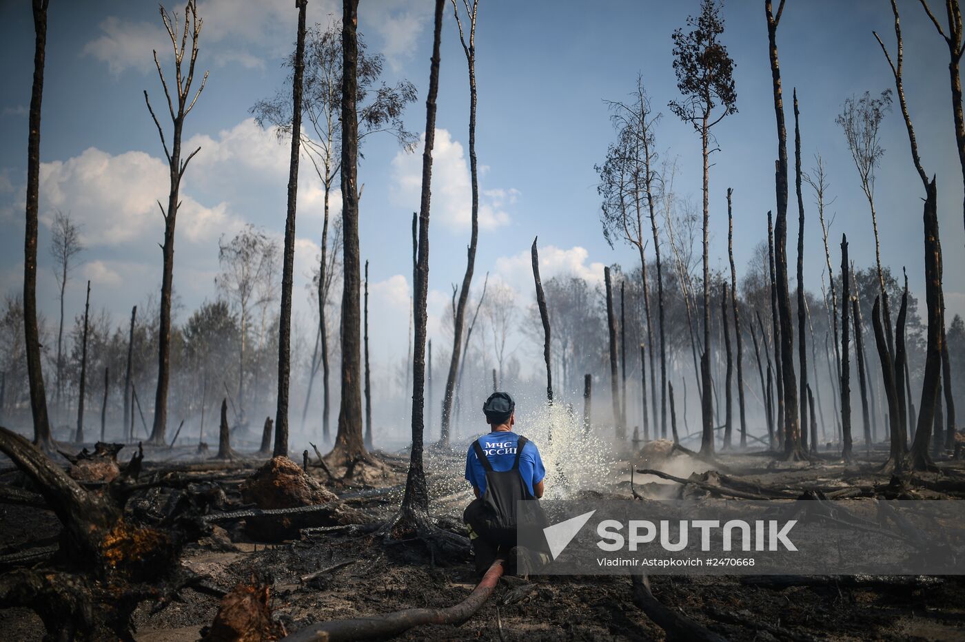 Wildfires in Tver Region