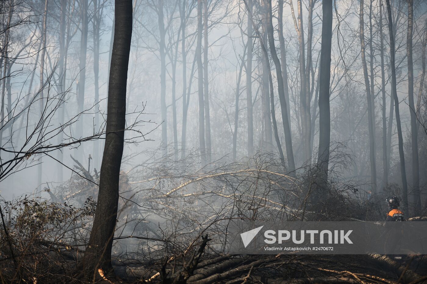 Wildfires in Tver Region