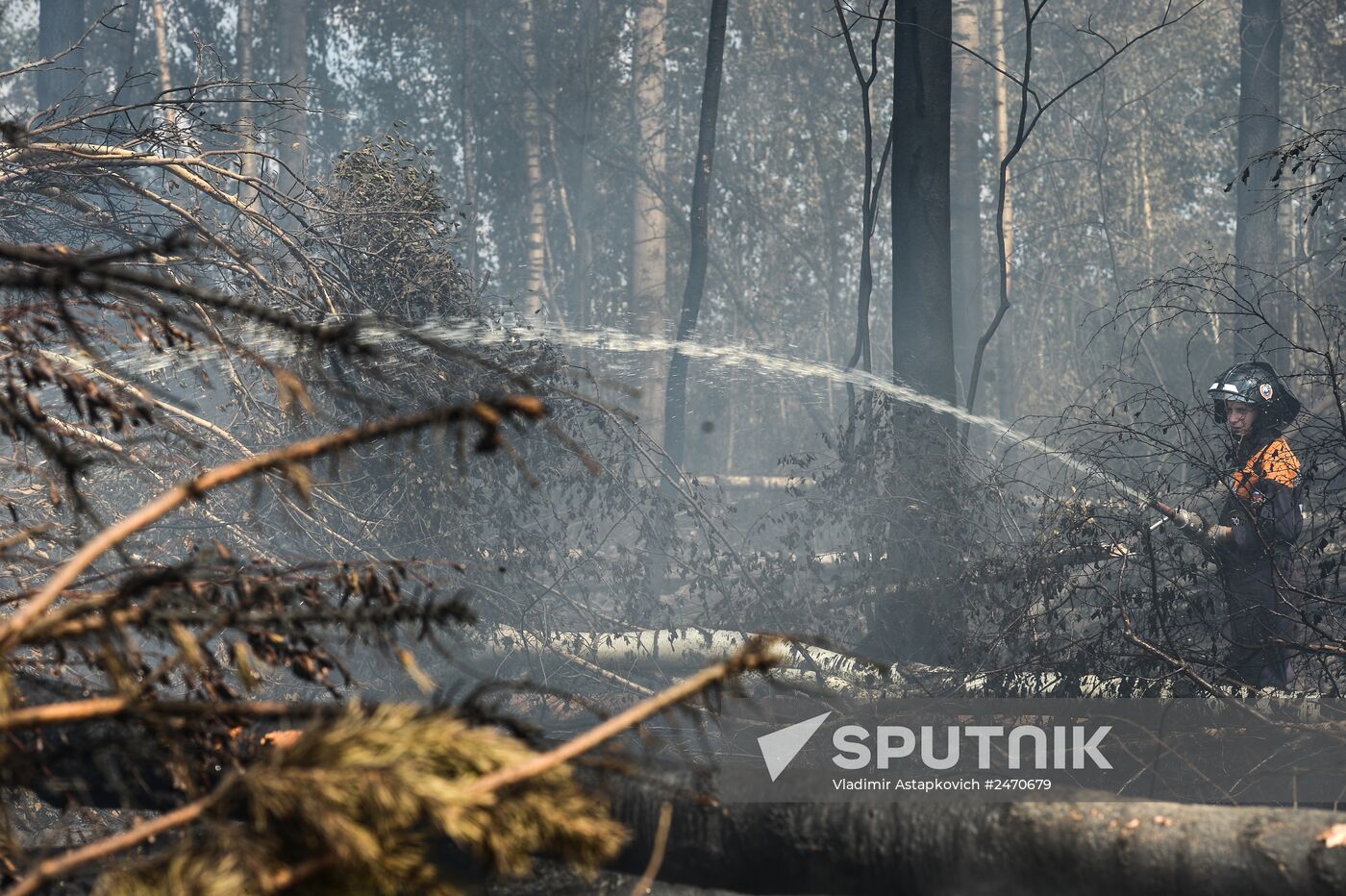 Wildfires in Tver Region