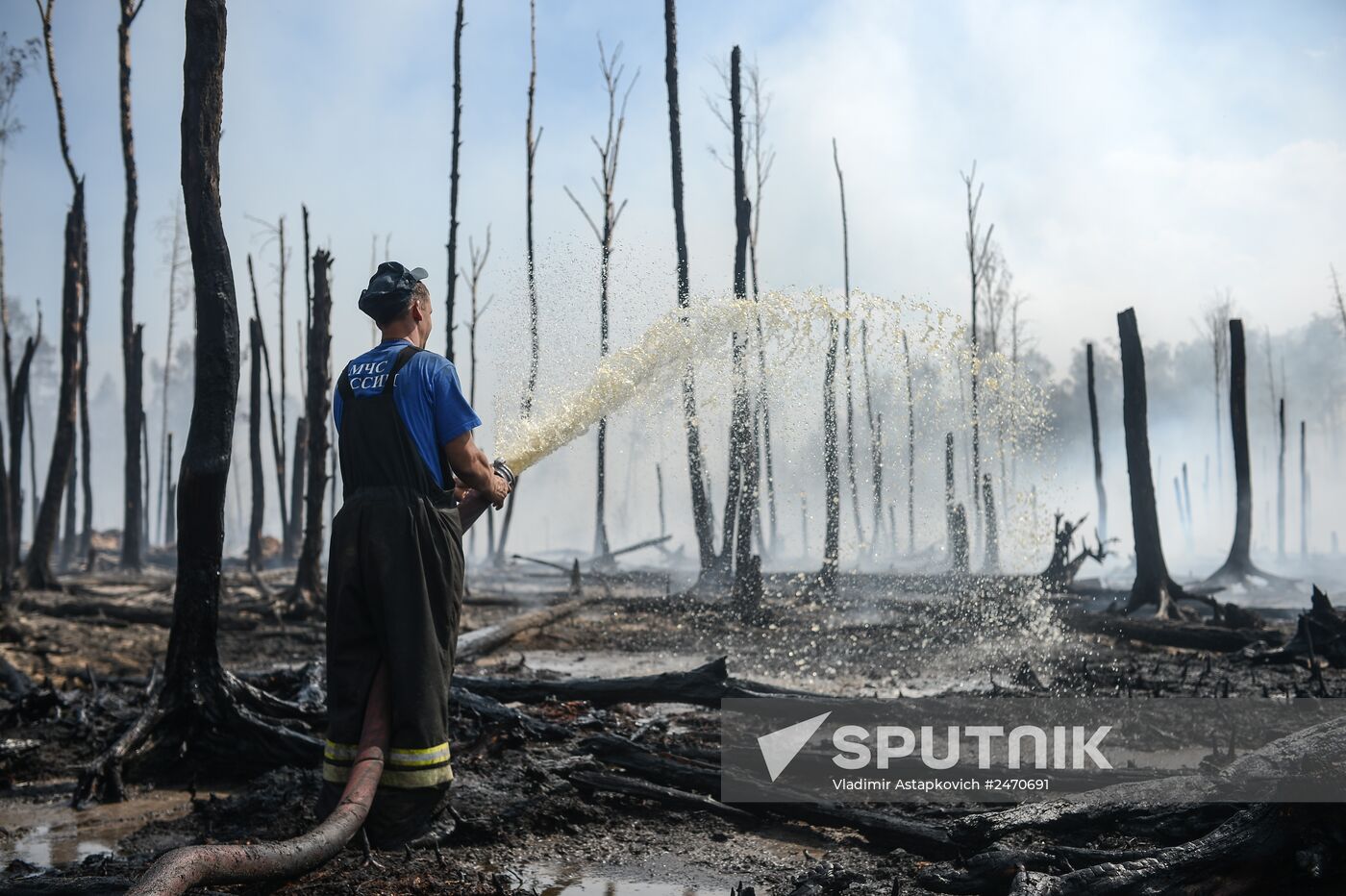 Wildfires in Tver Region