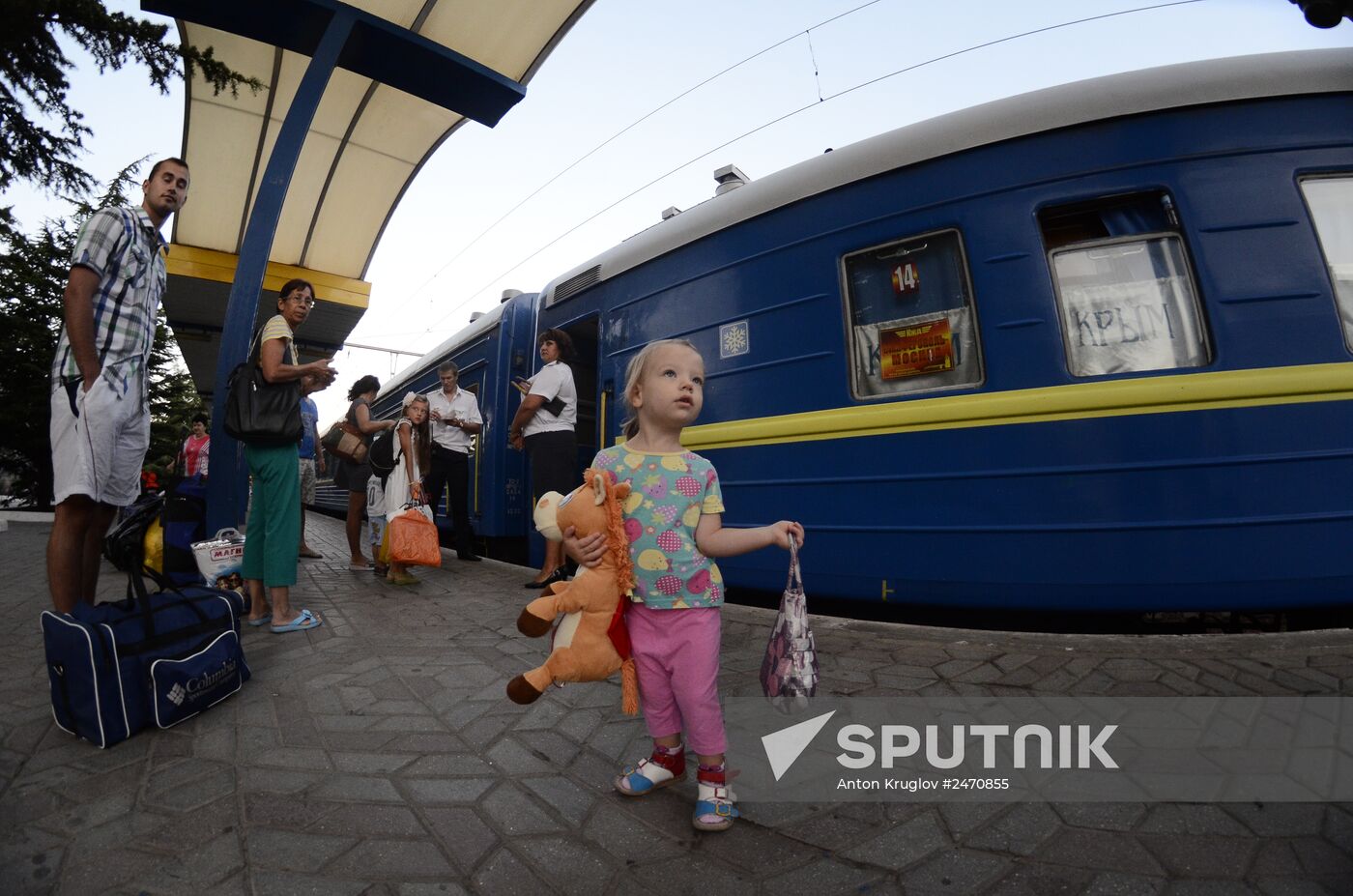 Direct railway service Moscow - Simferopol resumed