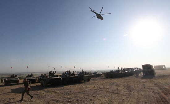 Active phase of "Unbreakable Brotherhood 2014" CSTO military exercise