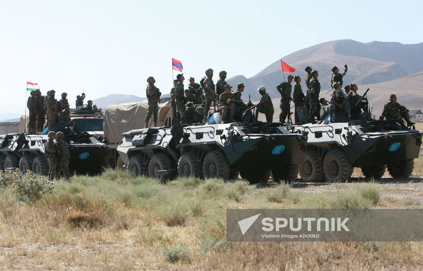 Active phase of "Unbreakable Brotherhood 2014" CSTO military exercise