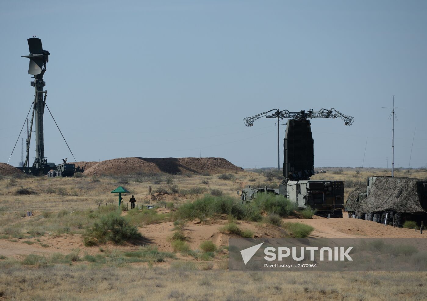 Military exercise involving S-300 surface-to-air missile systems