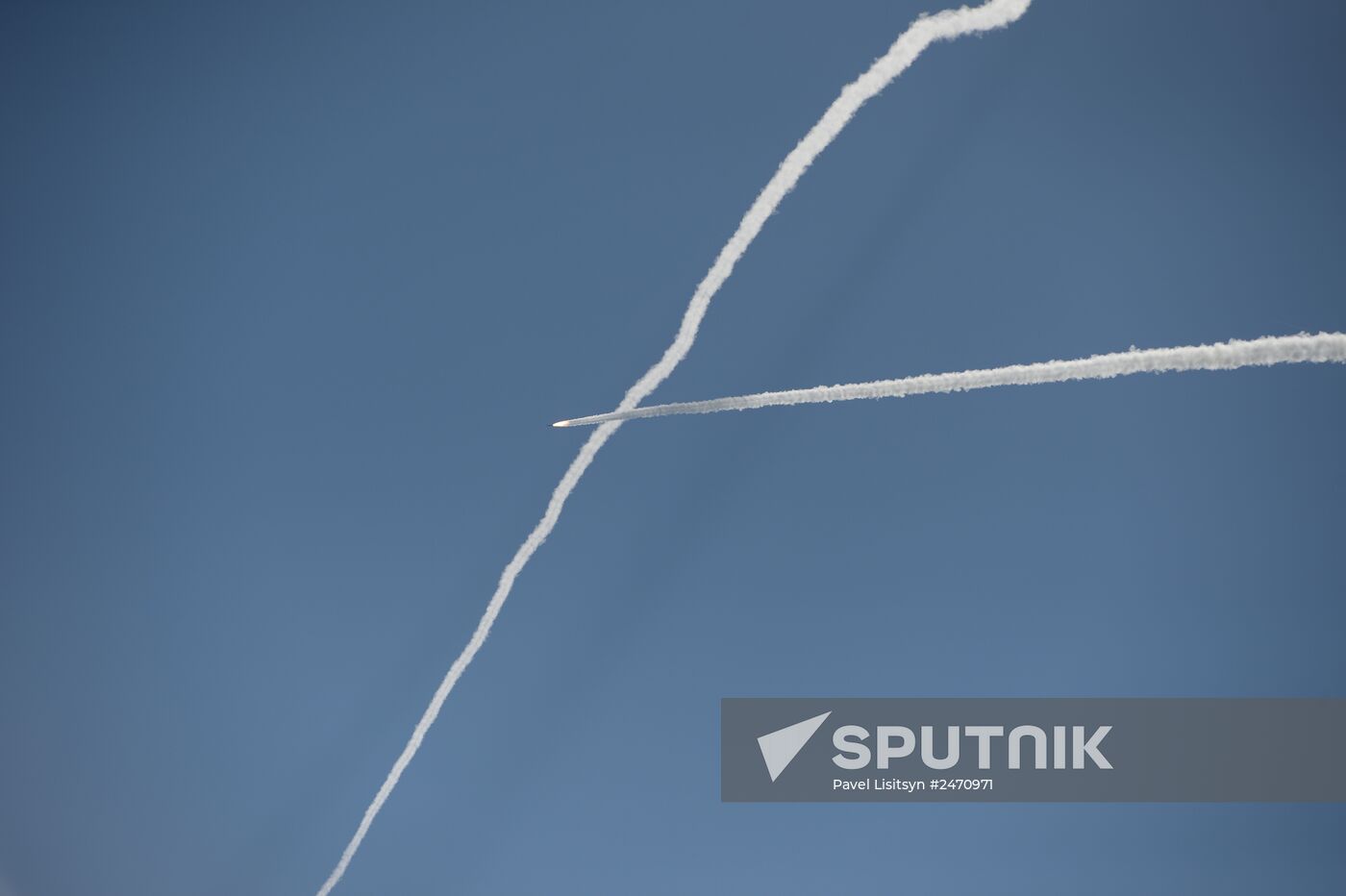 Military exercise involving S-300 surface-to-air missile systems