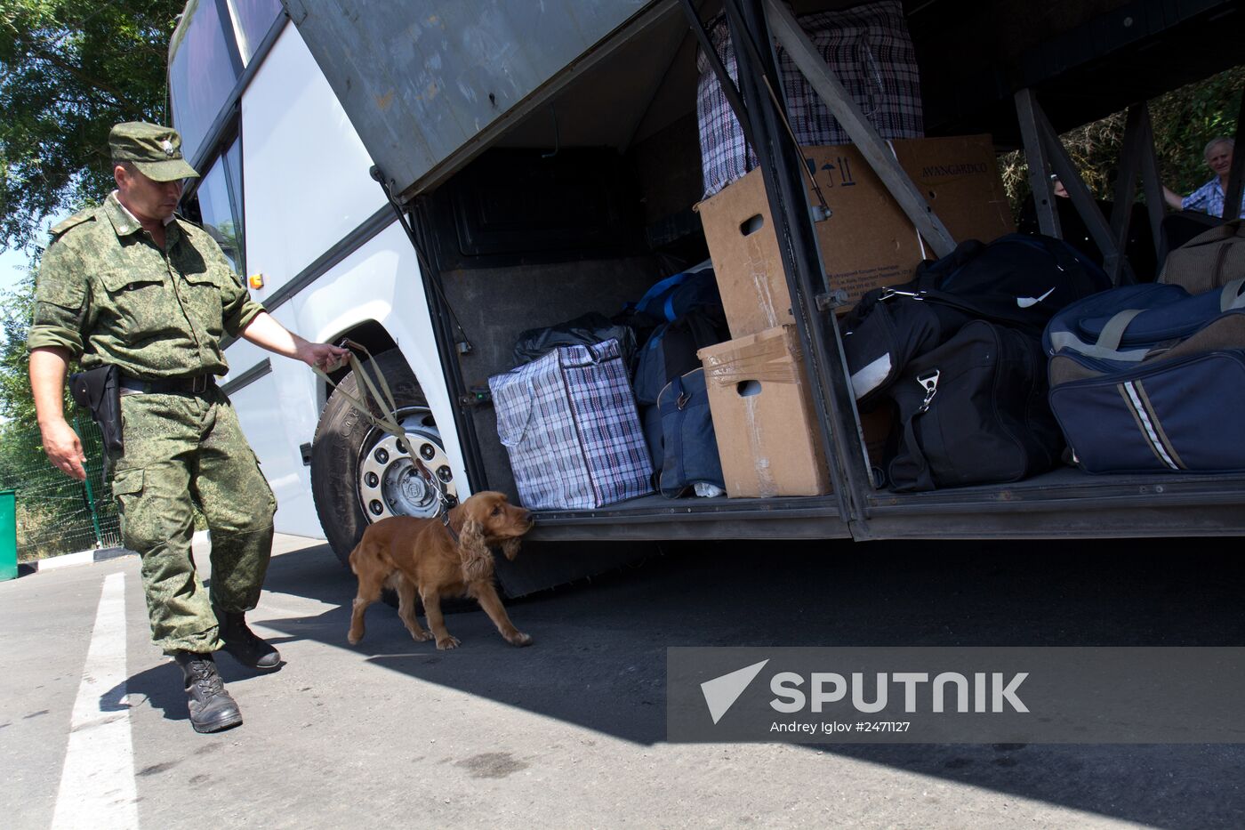 Armyansk border checkpoint