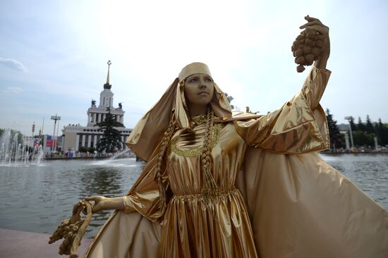 Celebration of 75th anniversary of VDNKh