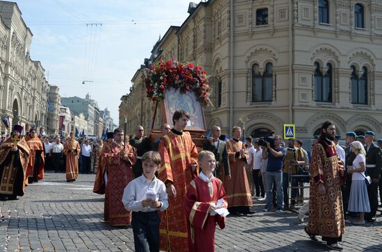 Russian Paratroopers (VDV) Day celebrated on Ilyinka Street