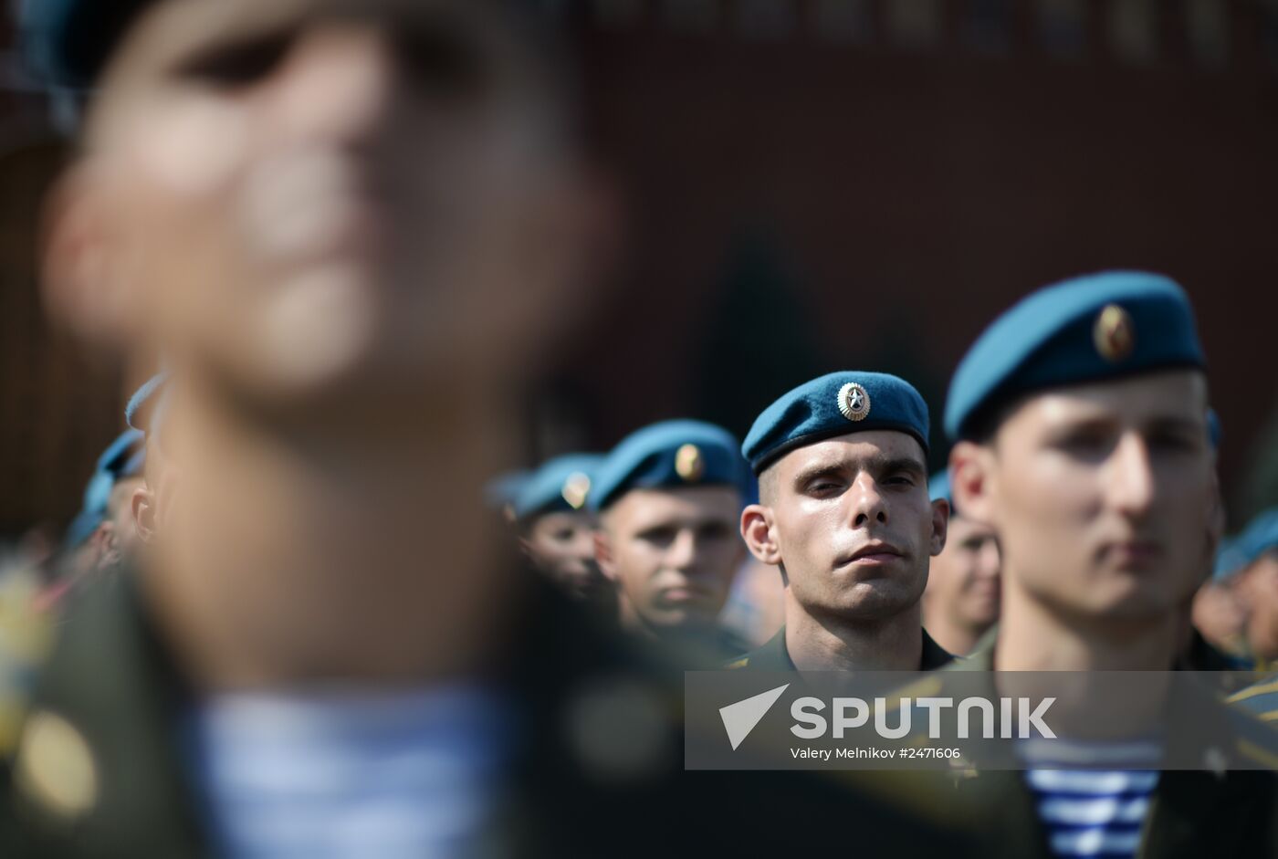Russian Paratroopers (VDV) Day celebrated on Ilyinka Street