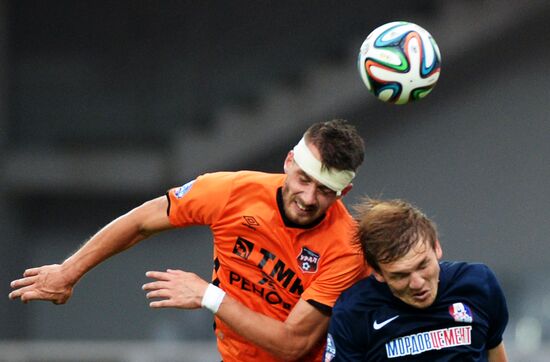 Russian Football Premier League. FC Ural vs. FC Mordovia
