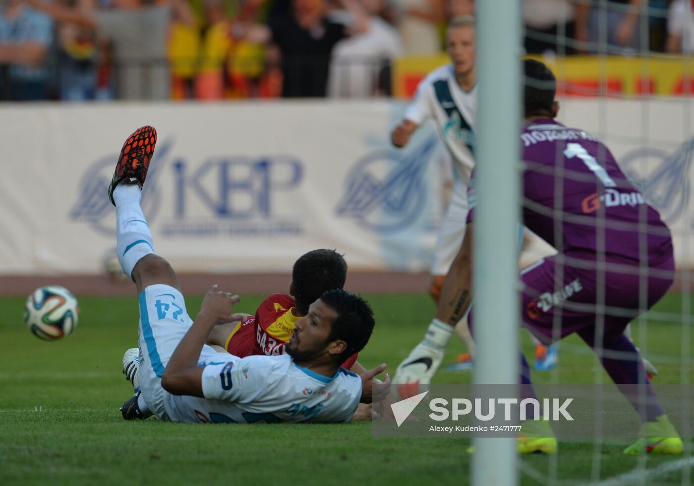 Russian Football Premier League. Arsenal vs. Zenit