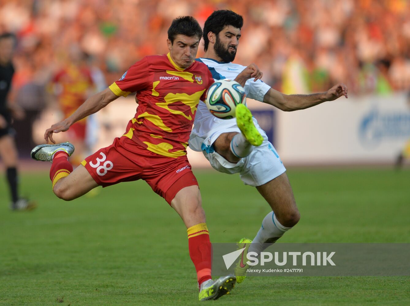 Russian Football Premier League. Arsenal vs. Zenit