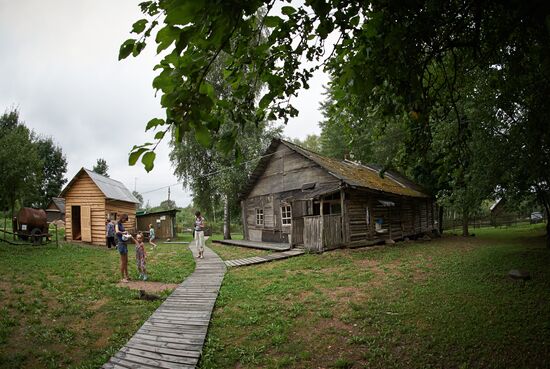 Sergei Dovlatov's House Museum in Berezino village