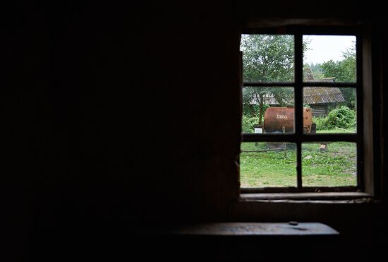 Sergei Dovlatov's House Museum in Berezino village
