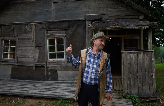 Sergei Dovlatov's House Museum in Berezino village