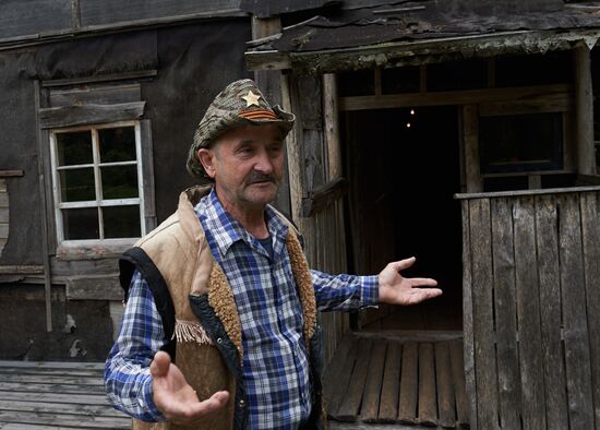 Sergei Dovlatov's House Museum in Berezino village