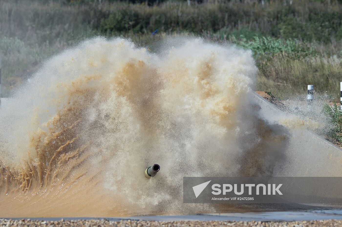 Tank Biathlon 2014 competition. Day One