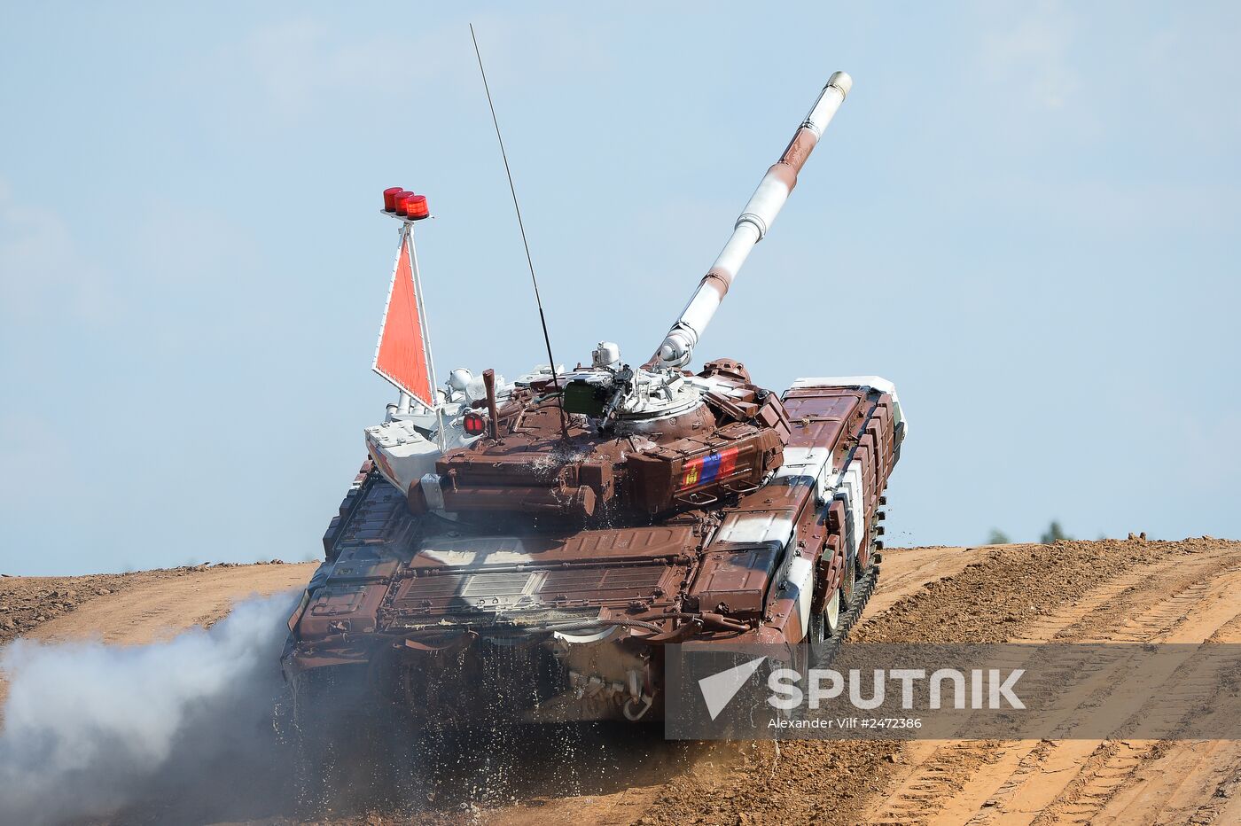 Tank Biathlon 2014 competition. Day One