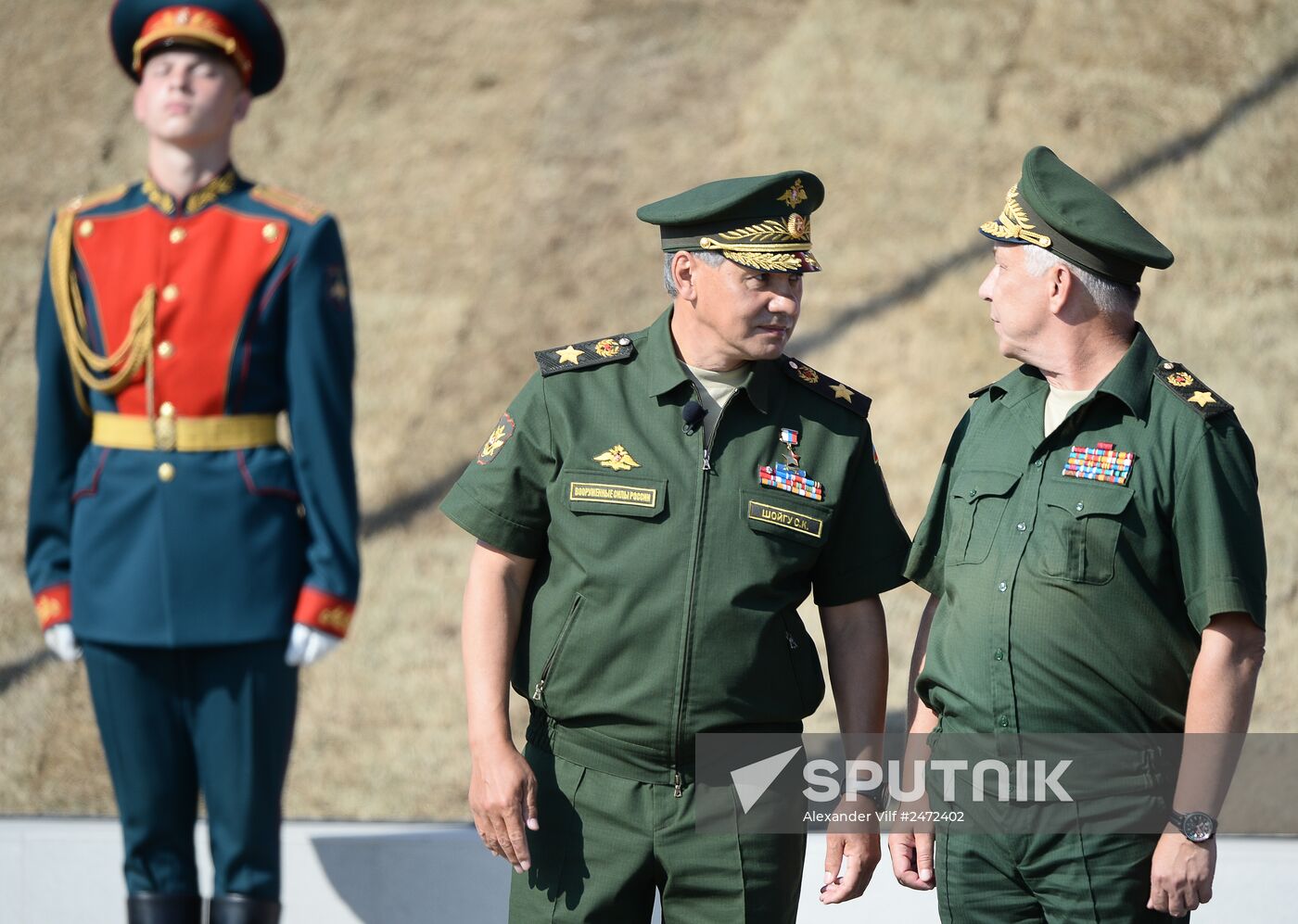 Tank Biathlon 2014 competition. Day One