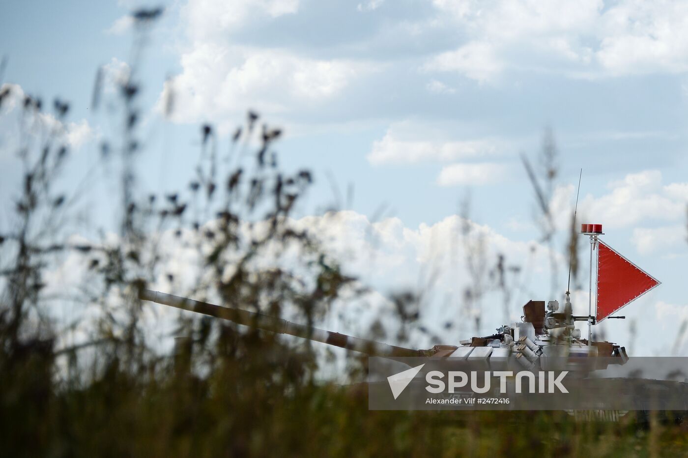 Tank Biathlon 2014 competition. Day One