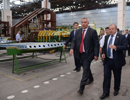 Dmitry Rogozin's working visit to Ulan-Ude