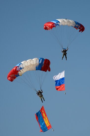 Tank Biathlon 2014 competition. Day One