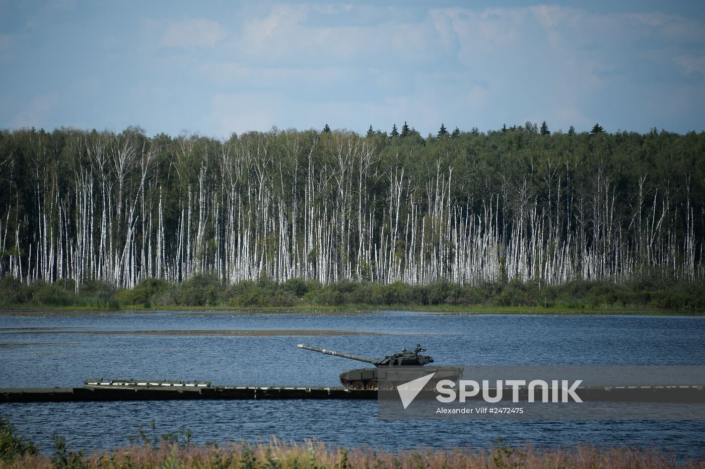Tank Biathlon 2014 competition. Day One
