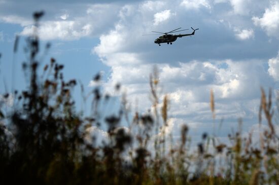 Tank Biathlon 2014 competition. Day One
