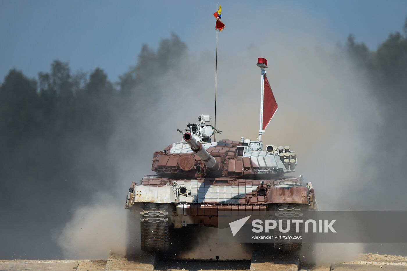 Tank Biathlon 2014 competition. Day One