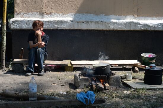 Situation in Shakhtyorsk, Donetsk Region