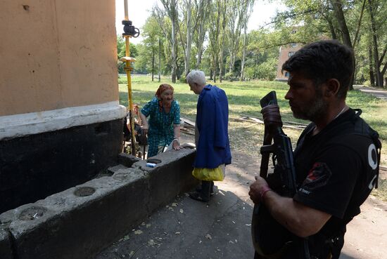 Situation in Shakhtyorsk, Donetsk Region
