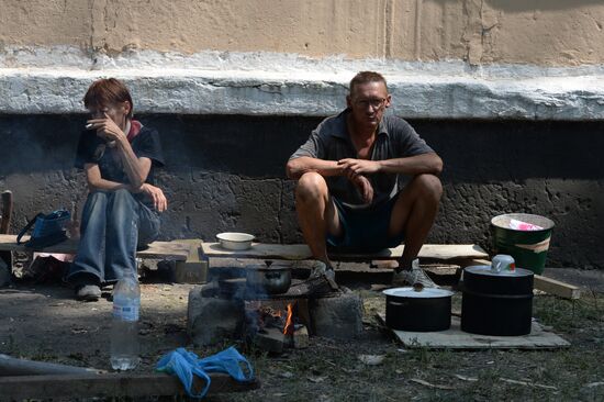 Situation in Shakhtyorsk, Donetsk Region