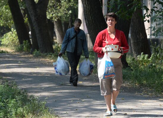 Situation in Shakhtyorsk, Donetsk Region