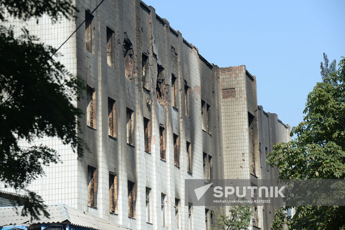 Situation in Shakhtyorsk, Donetsk Region