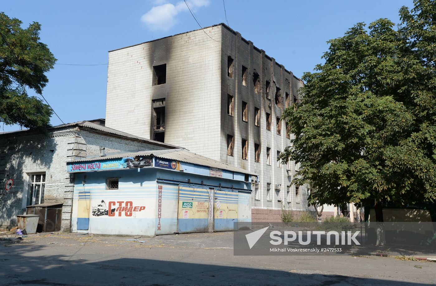Situation in Shakhtyorsk, Donetsk Region