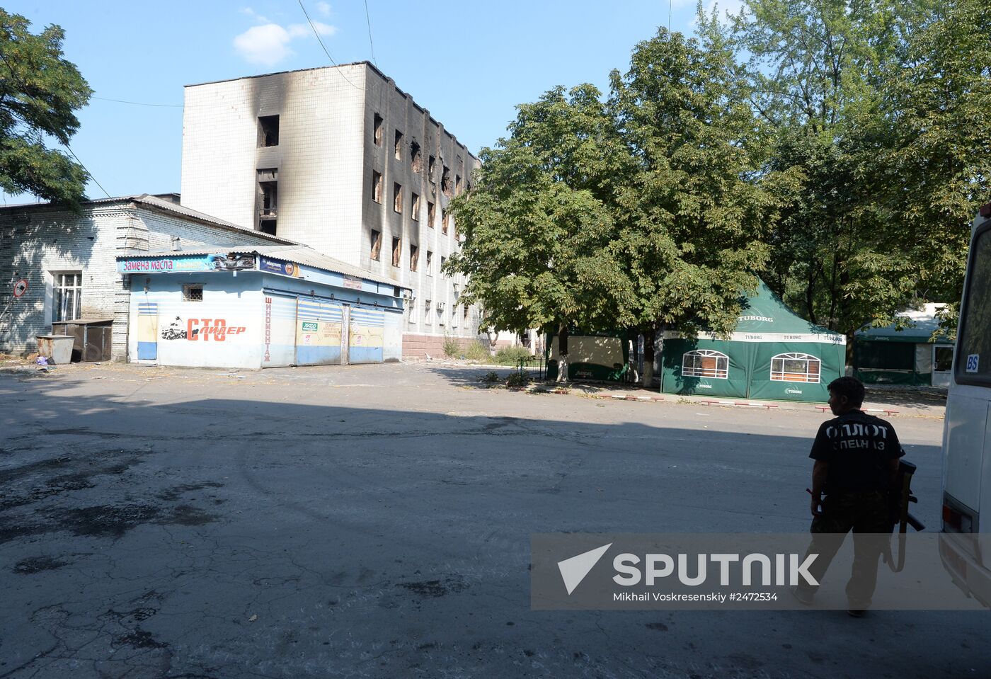 Situation in Shakhtyorsk, Donetsk Region