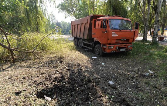 Situation in Shakhtyorsk, Donetsk Region