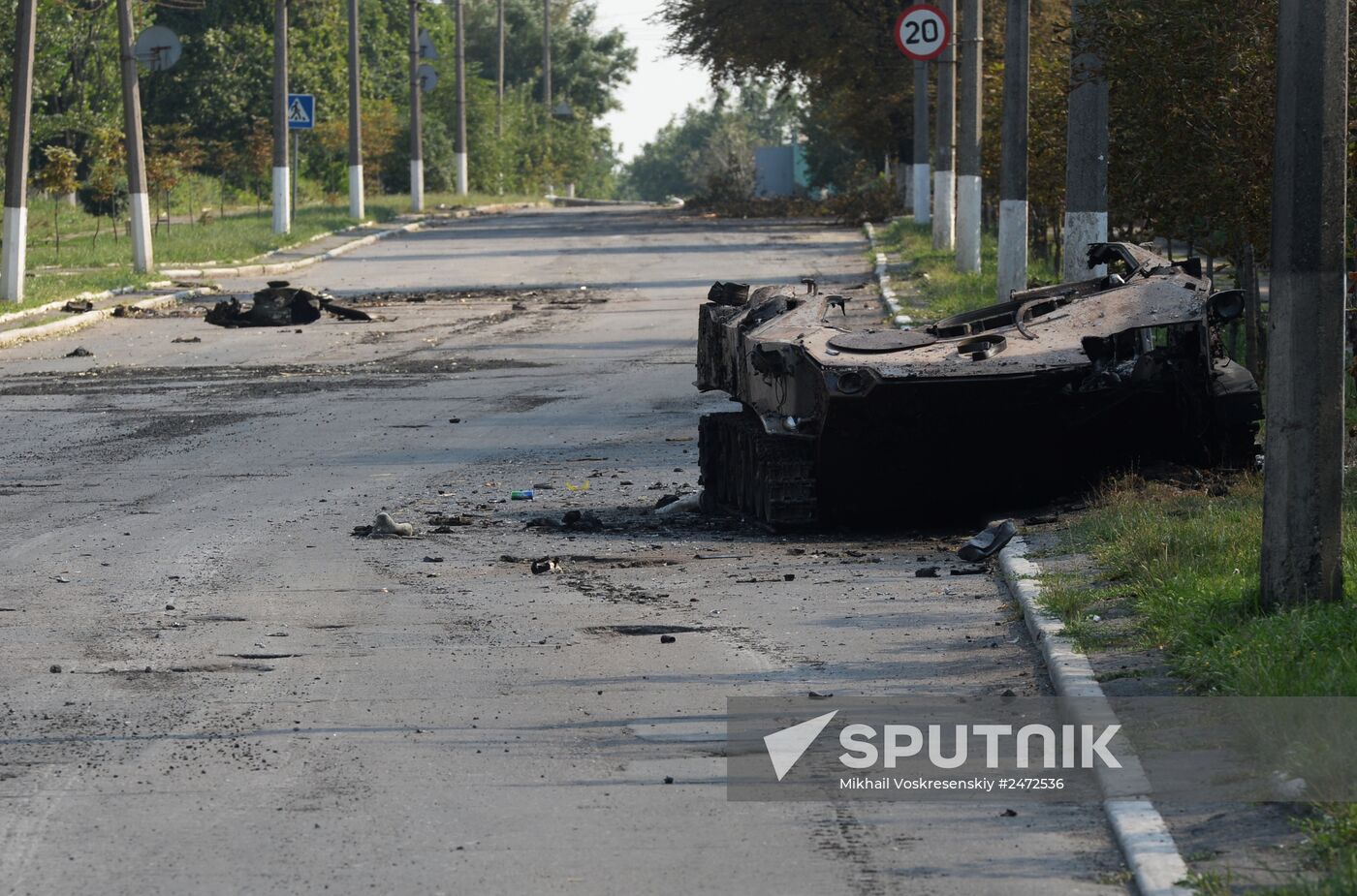 Situation in Shakhtyorsk, Donetsk Region