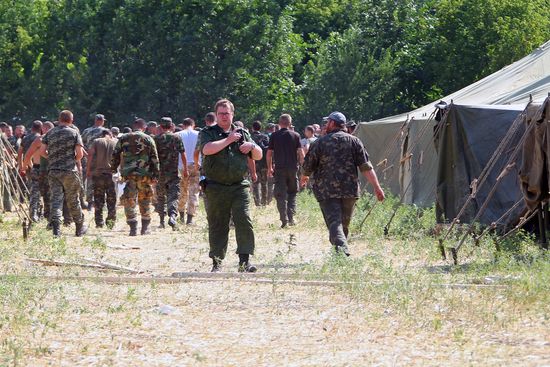 Ukrainian soldiers ask for shelter in Russia