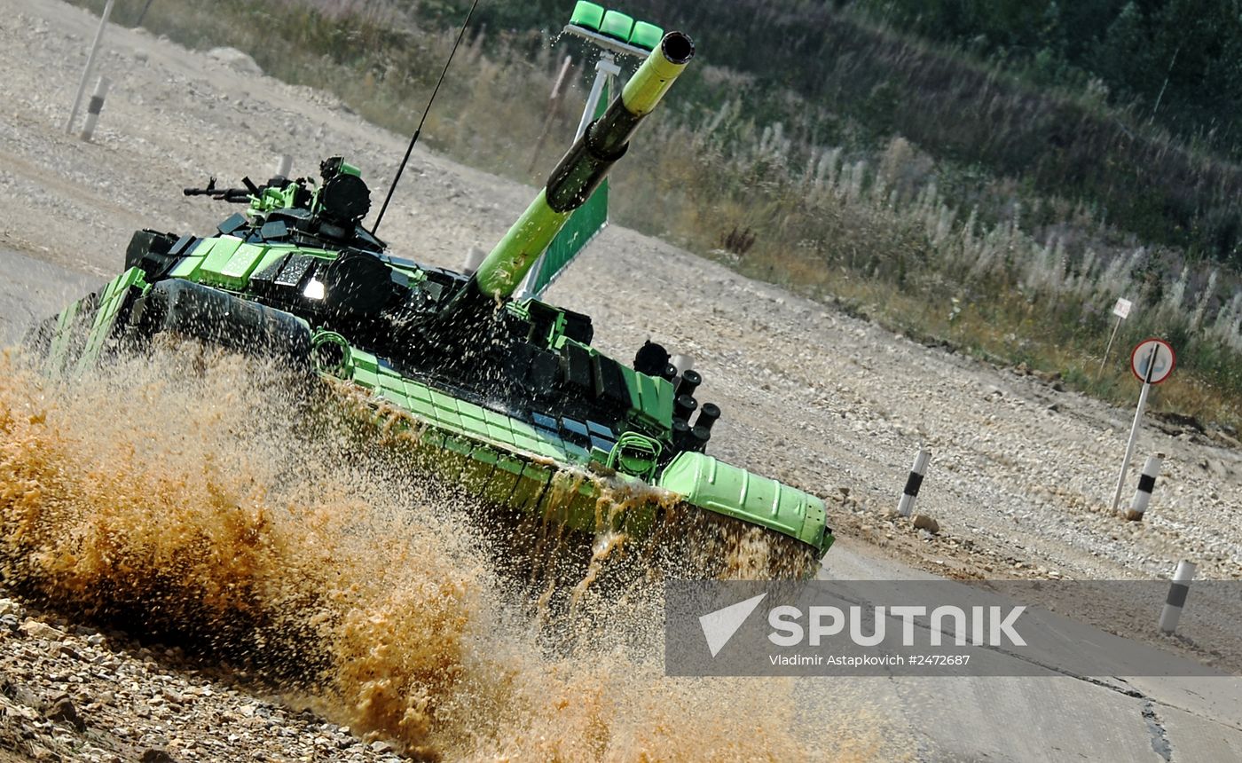 Tank Biathlon -- 2014. Day two