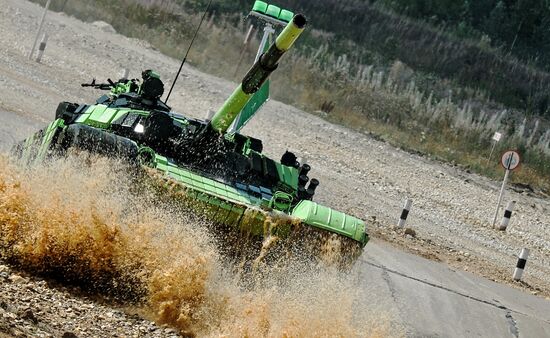 Tank Biathlon -- 2014. Day two